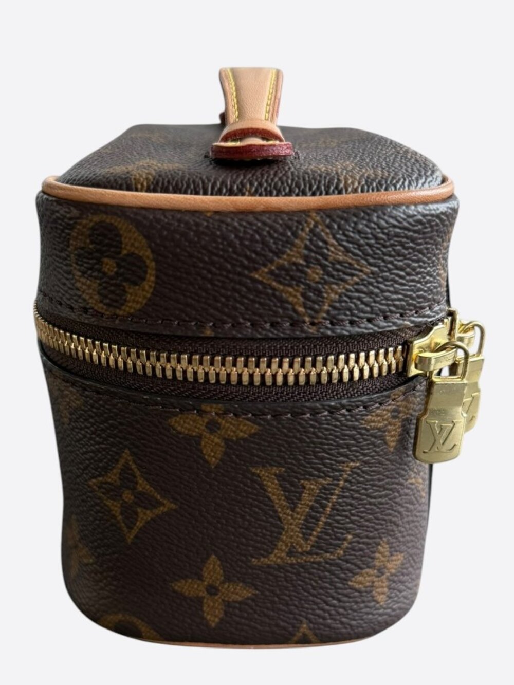 Louis Vuitton Brown Monogram Nice Nano Toiletry Pouch - Picture 2 of 8